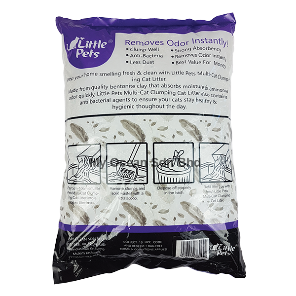 Multi-Cat Clumping Litter Sand | My Ocean Sdn Bhd